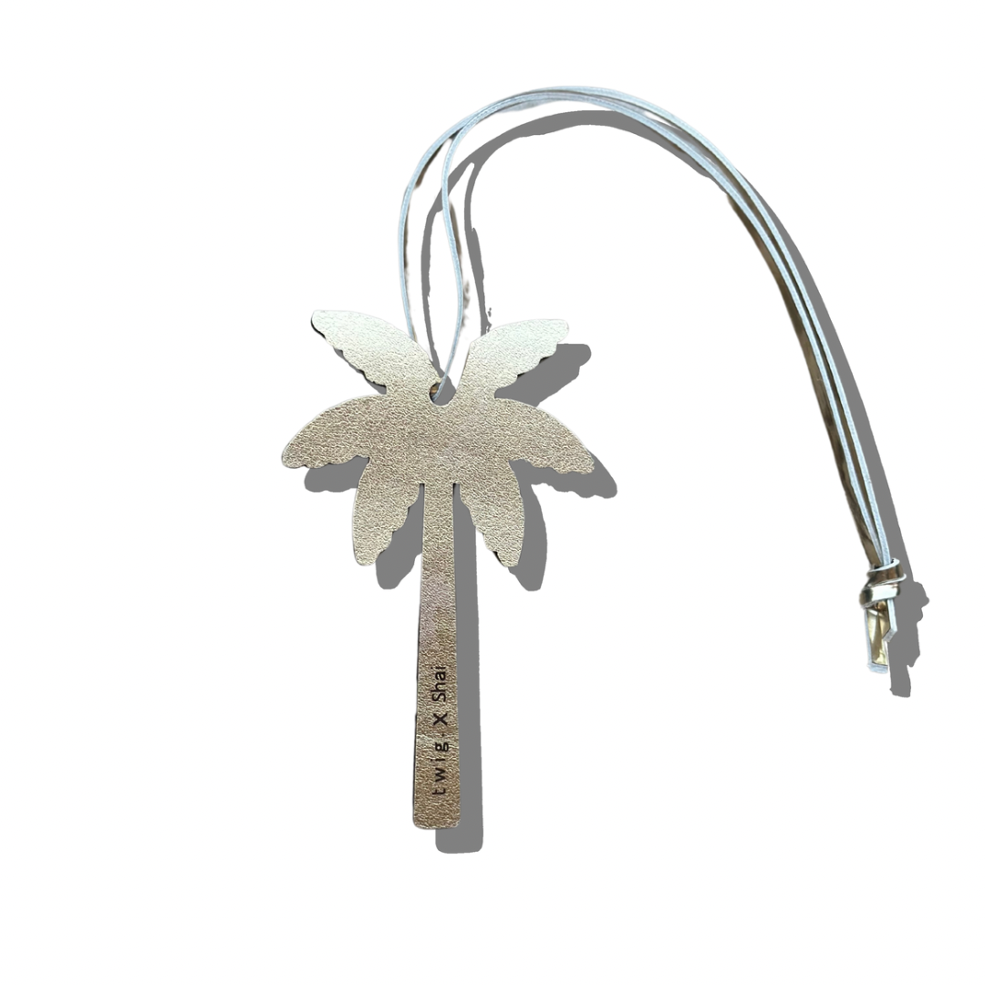 Metallic Palm Charm