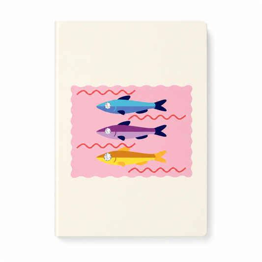 Wavy Thoughts Notebook