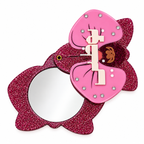 Abu Dhabi Pink Orchid Mirror