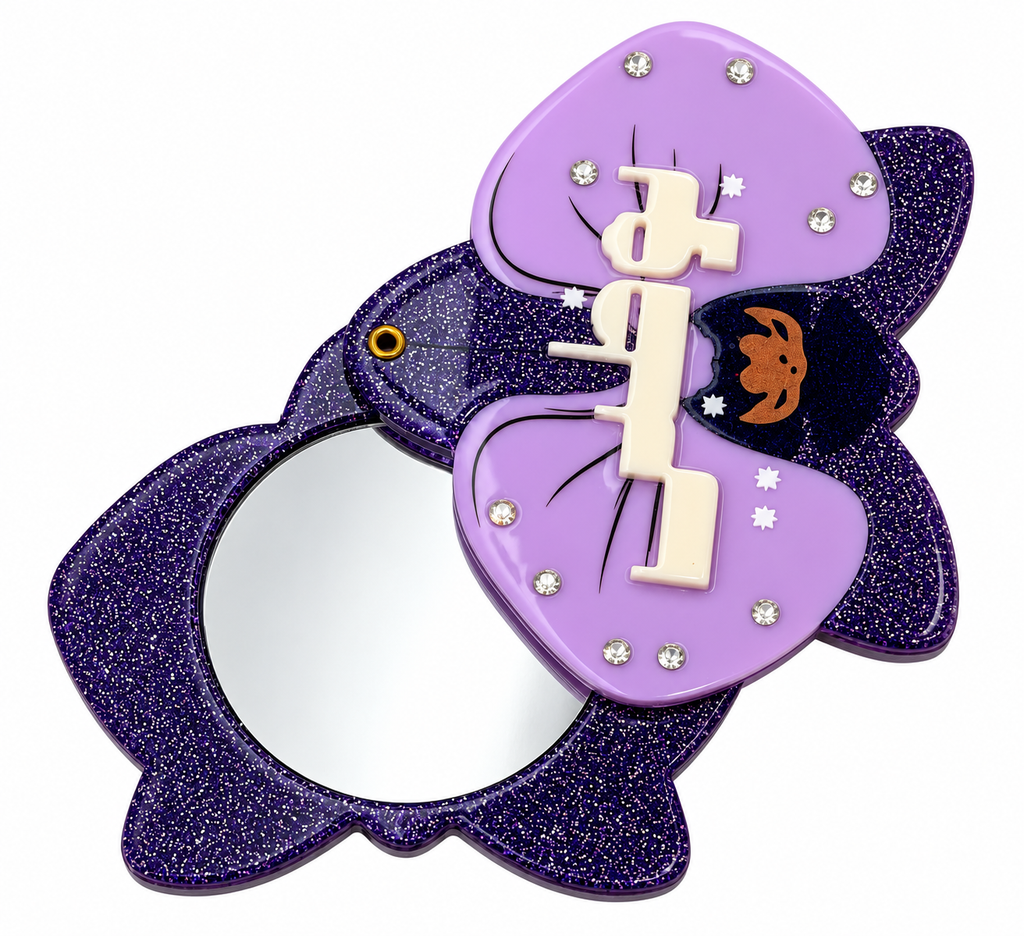 Abu Dhabi Purple Orchid Mirror