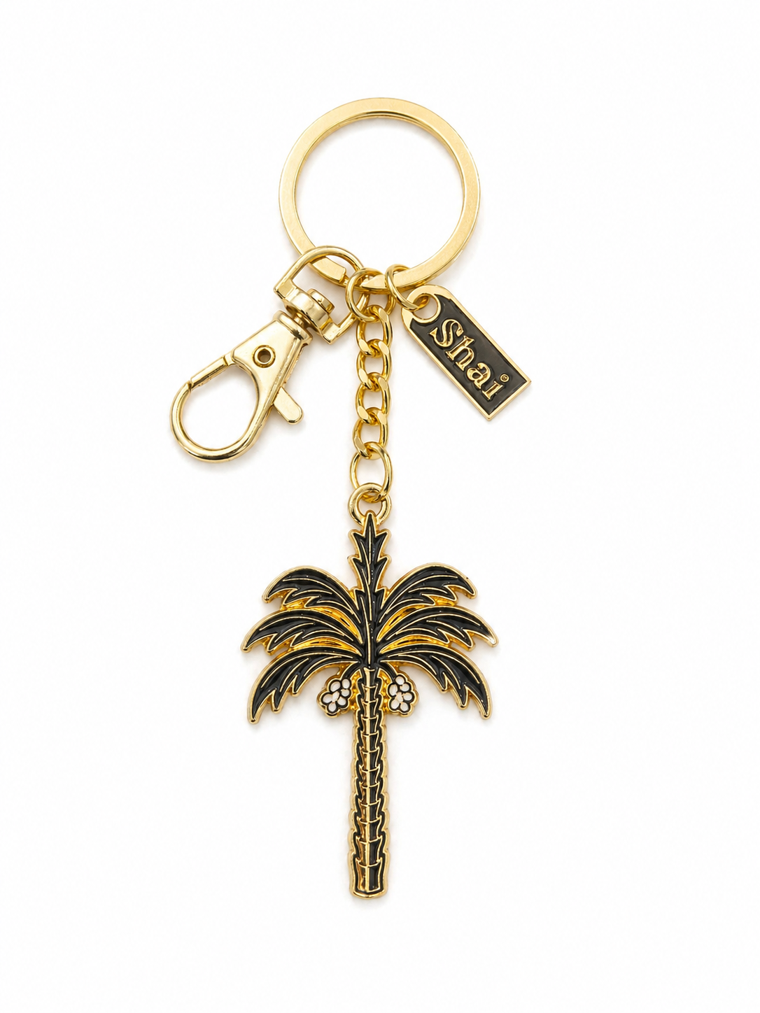 Golden Palm Key Chain