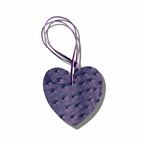 Ostrich Heart Charm