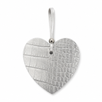 Croco Heart Charm