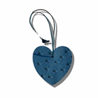 Ostrich Heart Charm